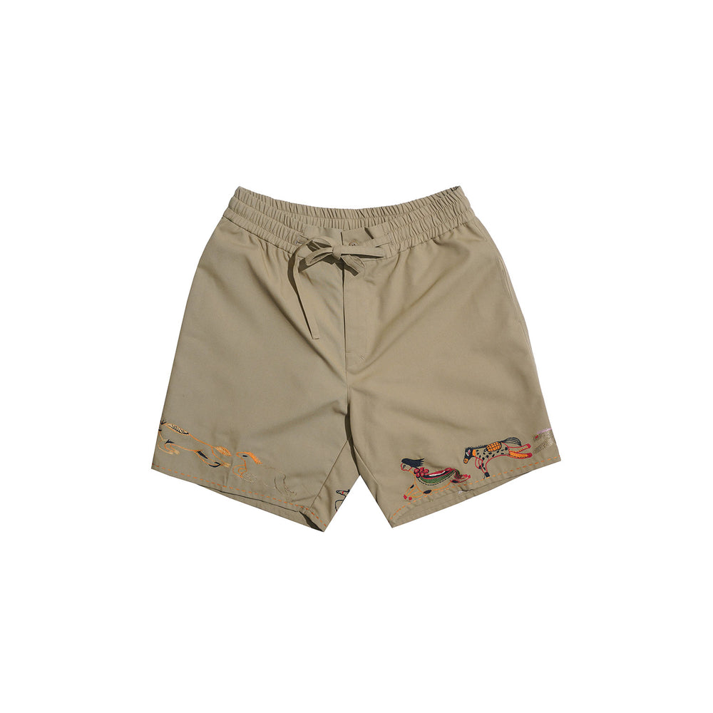 KISHI KHAKI - SHORTS