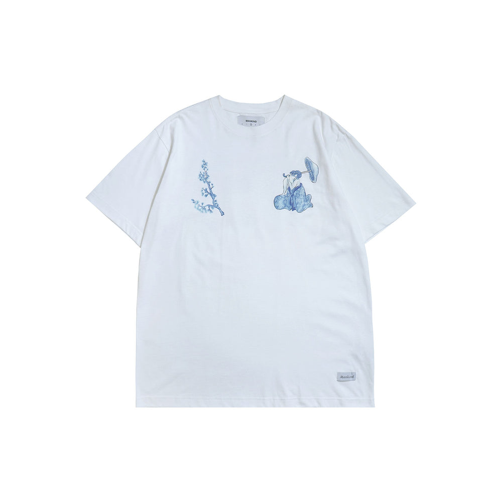 HANIA WHITE - SHORTSLEEVE T-SHIRT