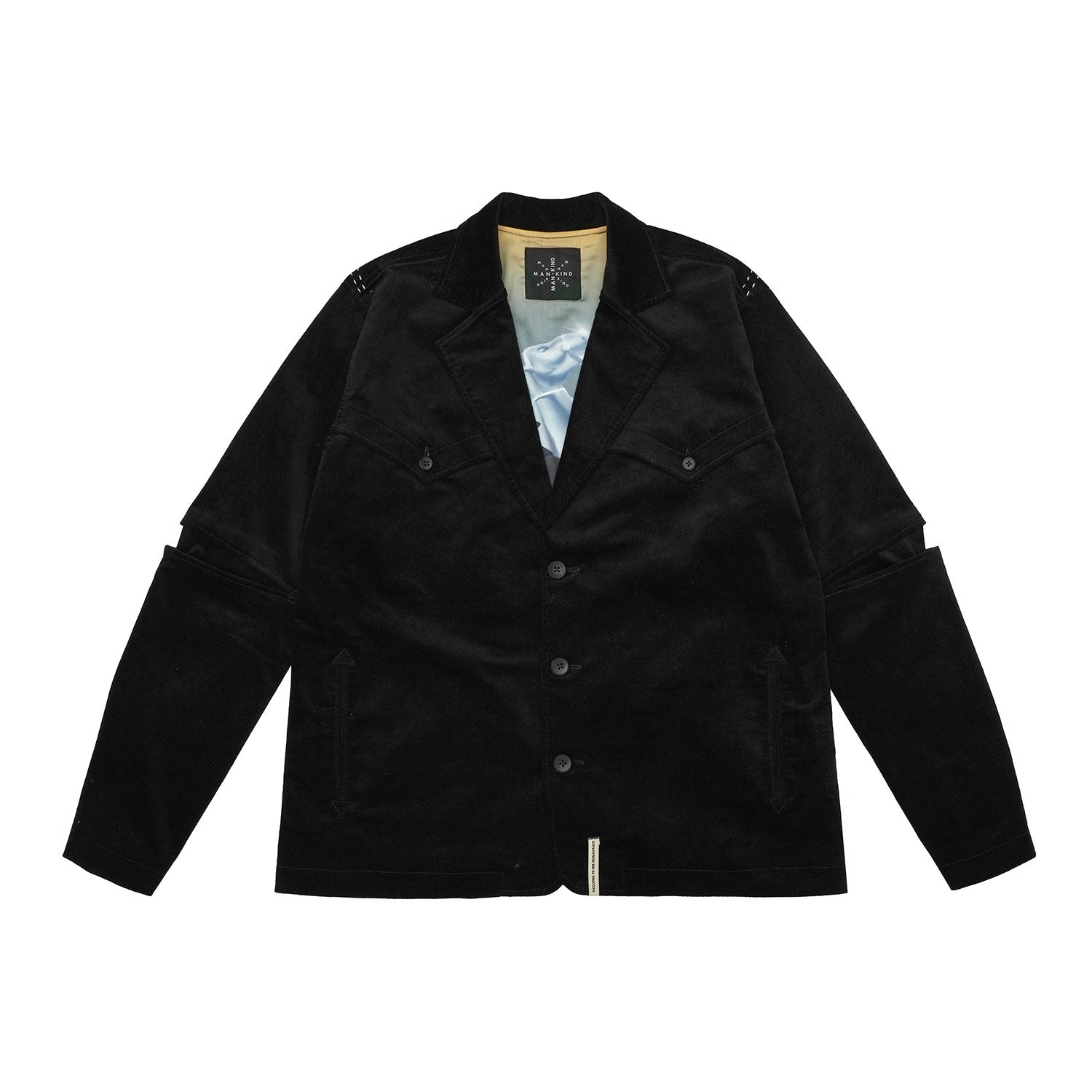 Layr x Mankind | Solitary Black - Blazer – M.A.N.K.I.N.D