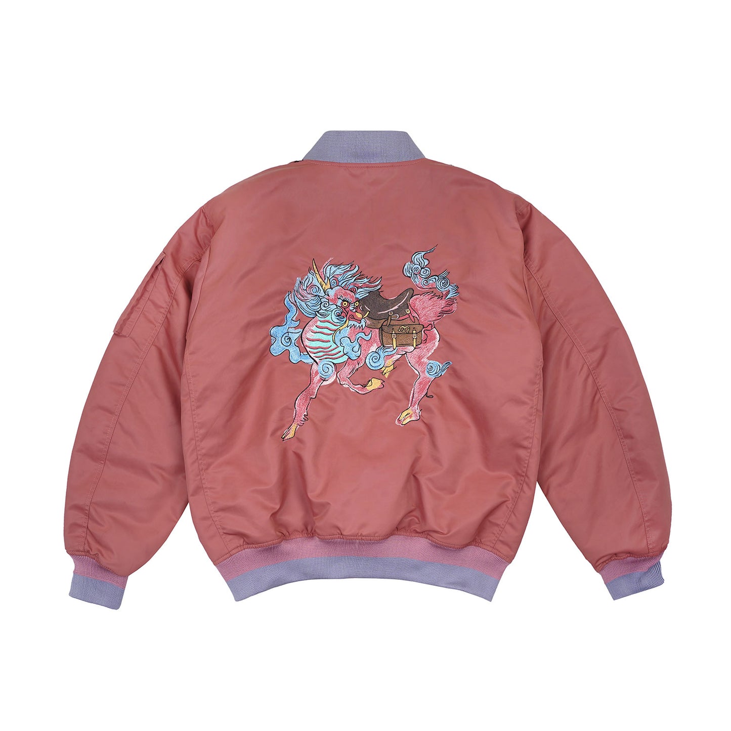 
                  
                    RYUJIN DUSTY PINK - BOMBER JACKET
                  
                