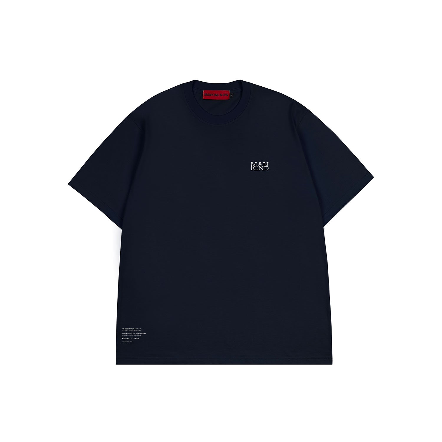 MANKIND N:0W - NAVY BLUE/MISTY GREY TEES PACK – M.A.N.K.I.N.D
