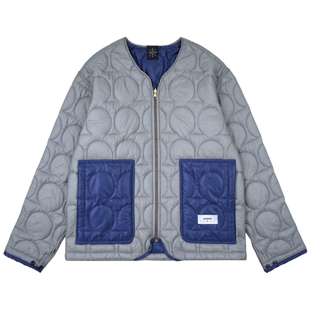 POLOMA GREY-BLUE - JACKET